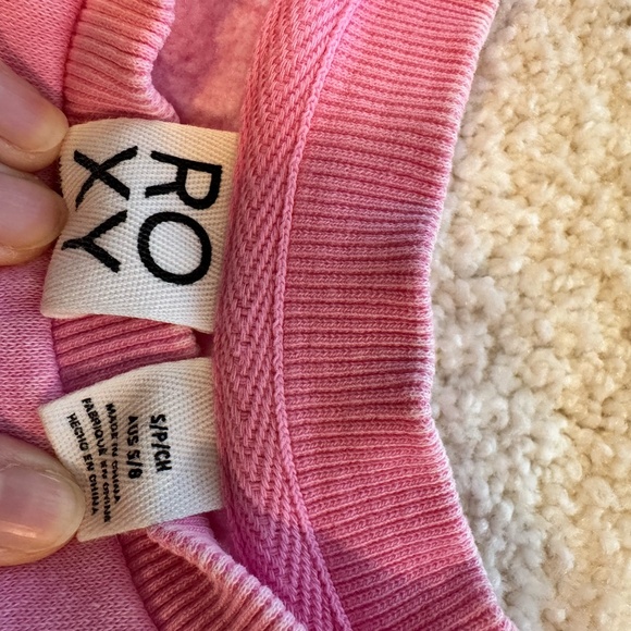 Pink Roxy Crop Top - Picture 3 of 3